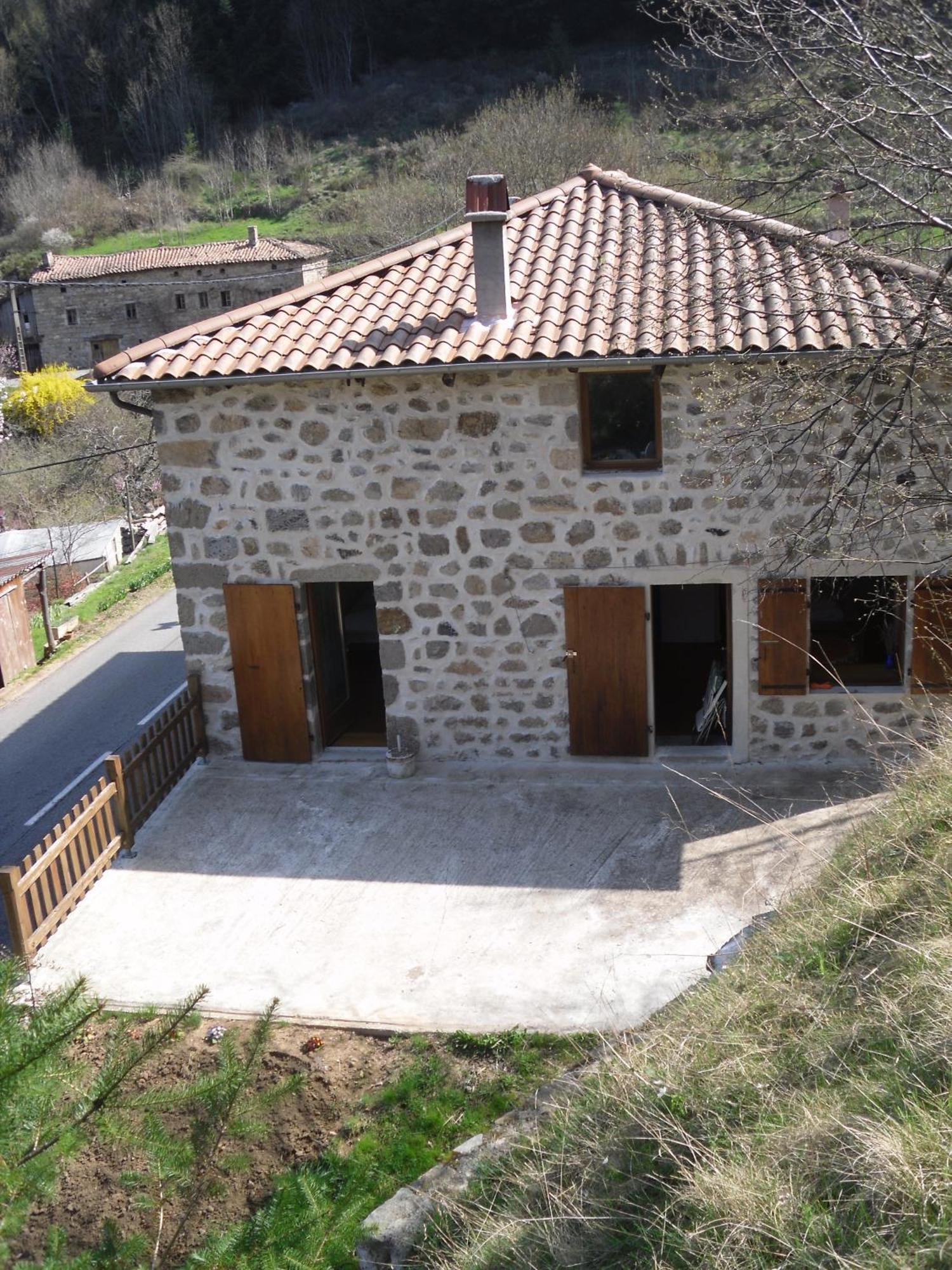 Gîte-La Combelle Dornas Extérieur photo